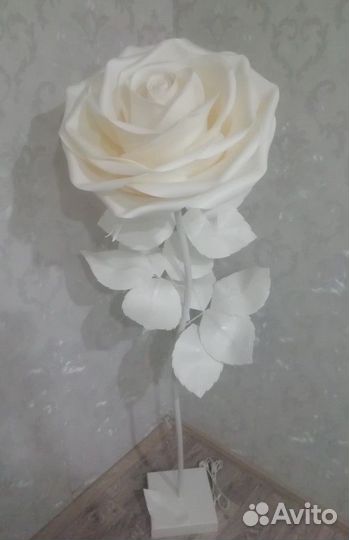 Ростовые, Интерьерные цветы из фоамирана и изолона