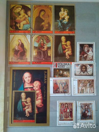 Коллекционные марки 70 -80 годов