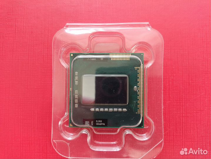 Процессор intel core i7-740qm, 8 потоков