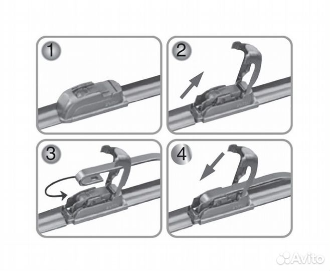 Volkswagen Polo Щетки стеклоочистителя комплект