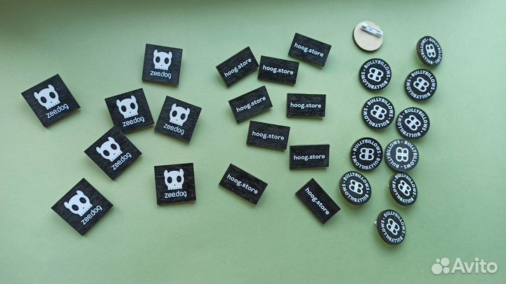 Значки, от 20шт