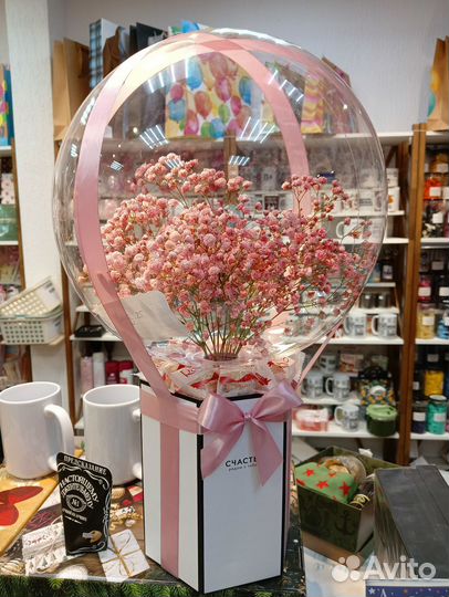 Живые гипсофилы в шаре