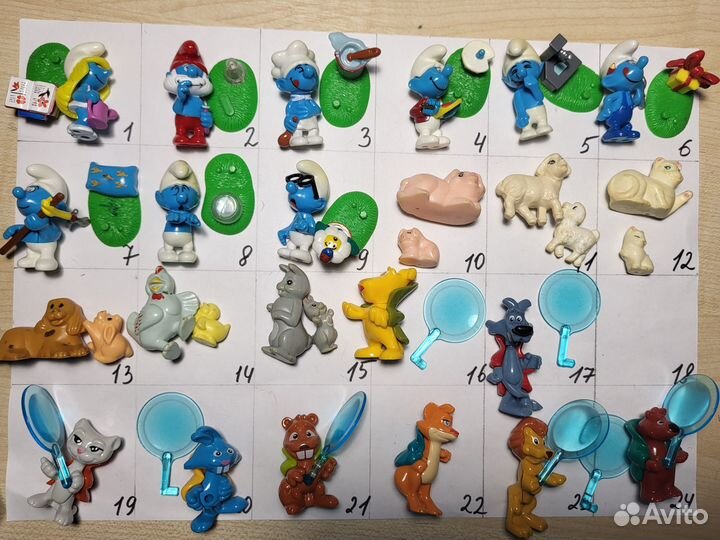 Киндер игрушки 4