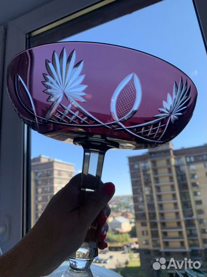 Ваза фруктовница СССР