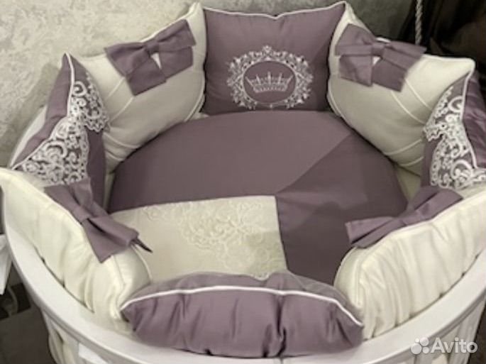 Бортики и балдахин в кроватку