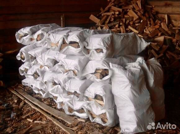 Дрова Дубовые в мешках и сетках uy224