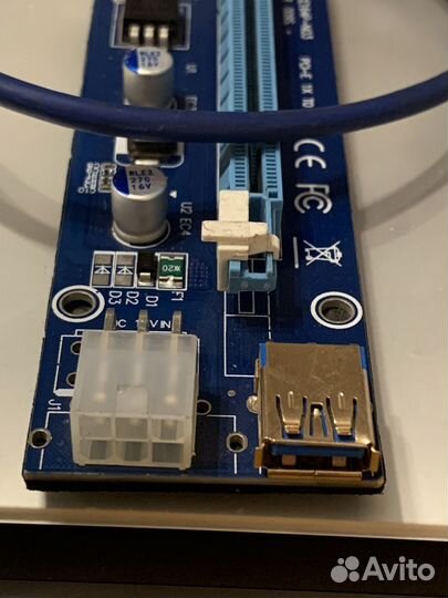 Райзер для видеокарт майнинг ферм