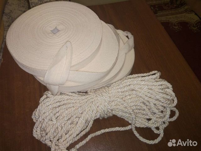 Тесьма канат веревка лента киперная