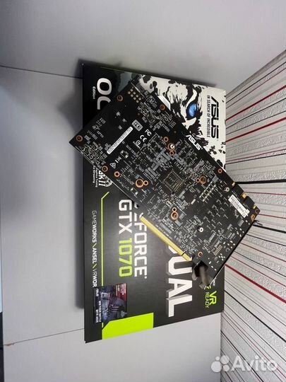 Видеокарта Asus Gtx 1070 8gb