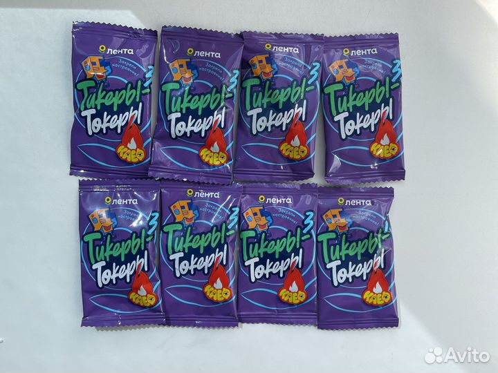 Лента Тикеры Токеры 3 + Дикси Клиперсы 30 шт