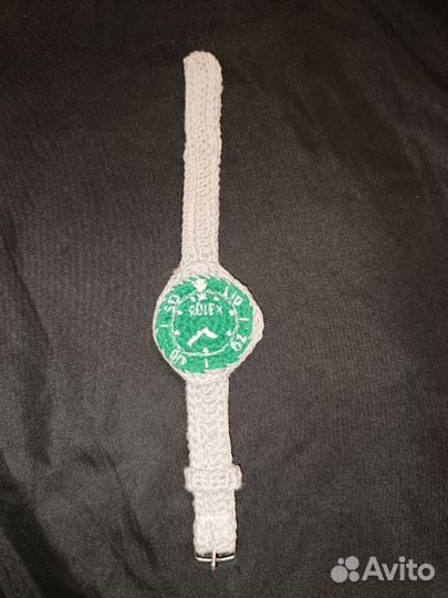 Часы вязаные