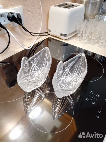 Хрустальные салатники СССР