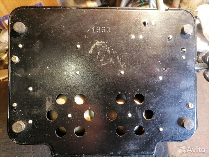 Телефон карболитовый