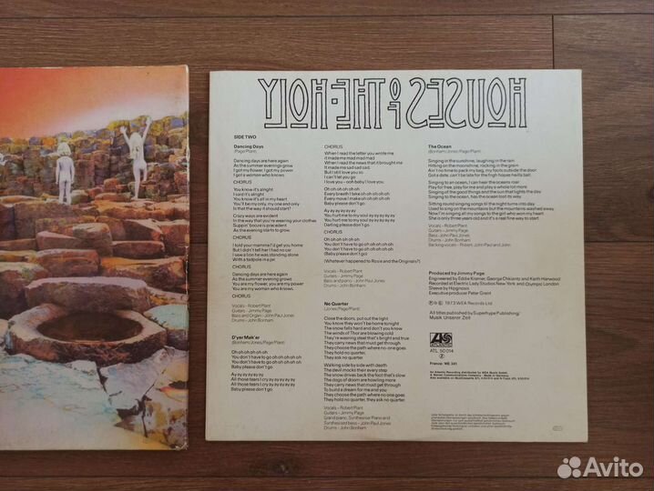 Led Zeppelin - Houses Of The Holy Germany