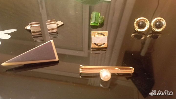 Мужские запонки,брошь СССР