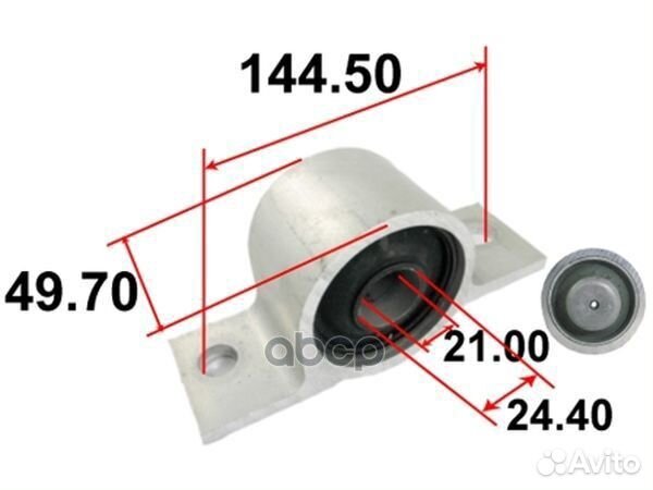 Сайлентблок рычага Tenacity (717) aamni1063 Rear