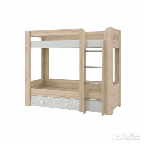 Кровать 2-х ярусная с двумя ящиками - 9567067