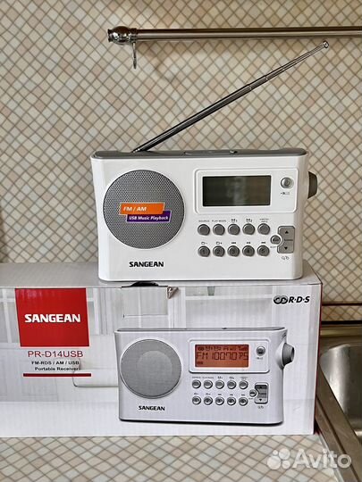 Радиоприемник Sangean PR-D14, FM 64-108 мгц