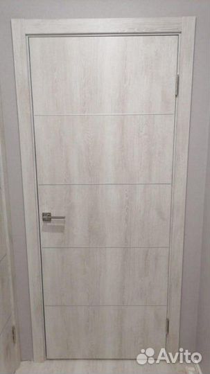 Межкомнатная дверь с молдингом и шум изоляцией