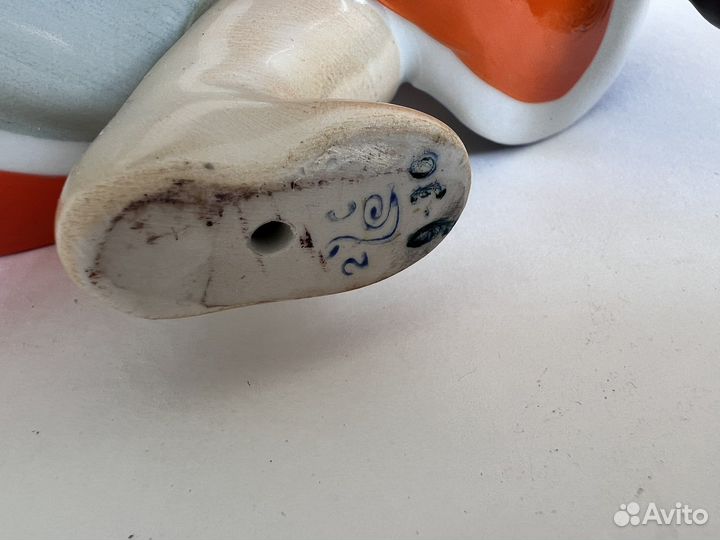 Статуэтка фарфор СССР Полонное Плясуны