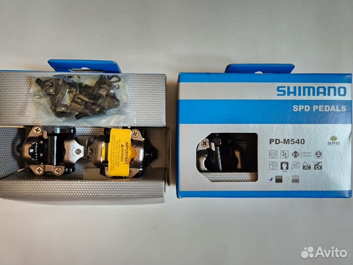Педали Shimano PD-M540 SPD новые