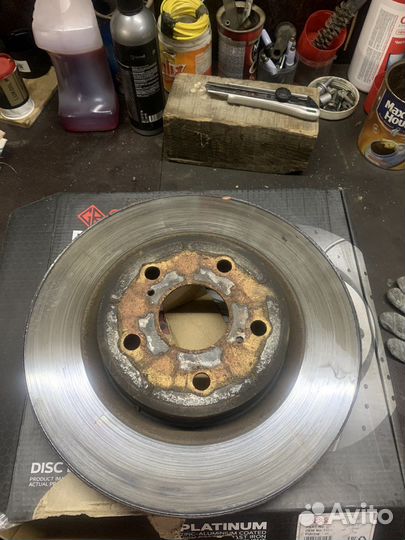 Диски тормозные передние Tayota camry XV70