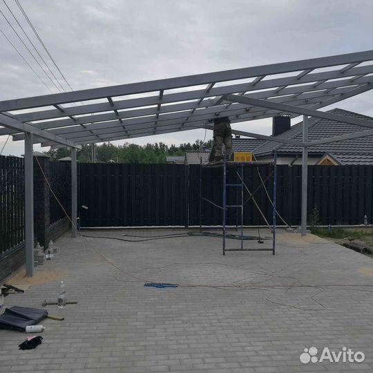 Навес для автомобиля