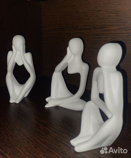 Фигурки из гипса/ мечтатели