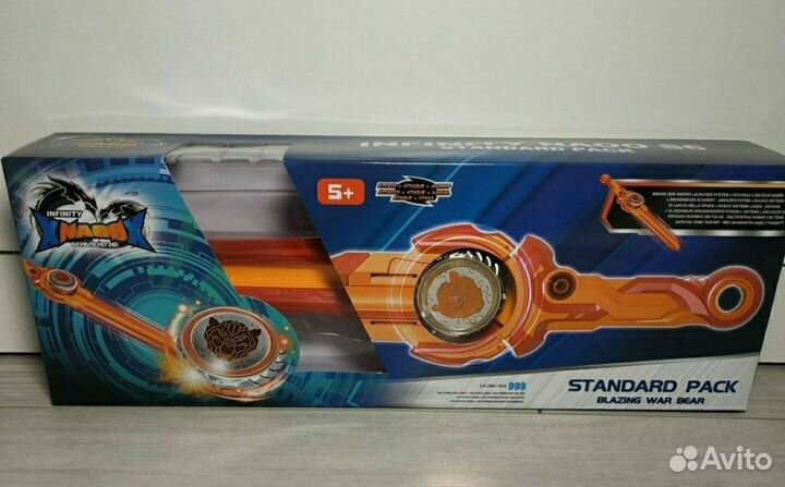 Меч Инфинити Надо волчок светящийся Эпик Лончер