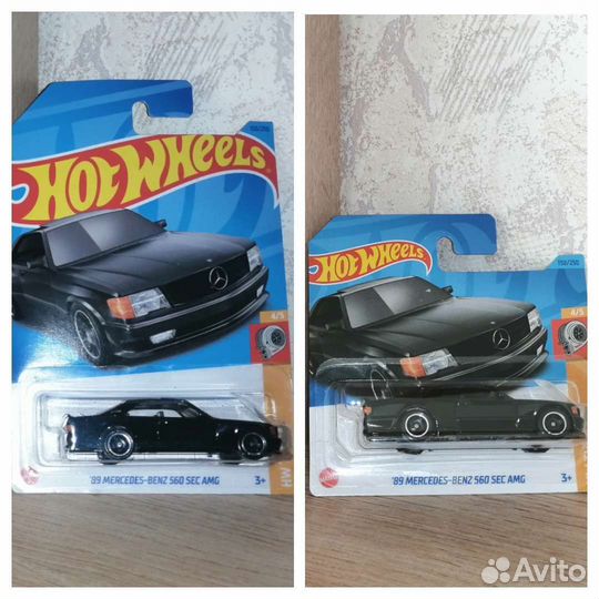 Hot wheels Mercedes - Benz 560 Sec Amg