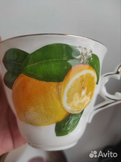 Новый чайный набор фарфоровый