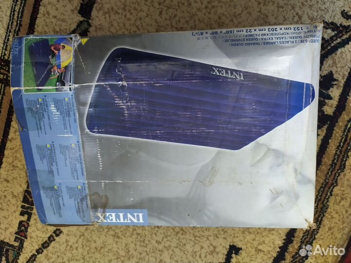 Надувной матрас intex