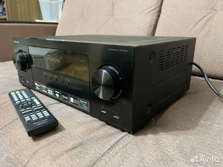 Ресивер pioneer vsx-824(Airplay,bluetooth,net,usb)