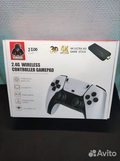 Игровая приставка Game stick 4K M8S 64gb