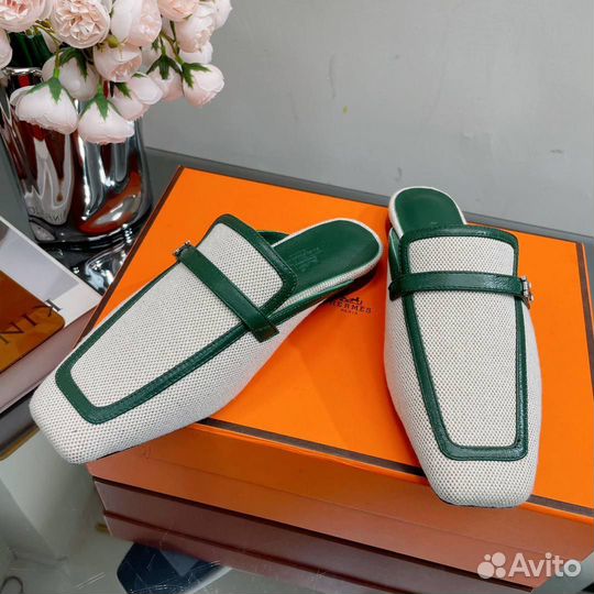 Мюли женские hermes