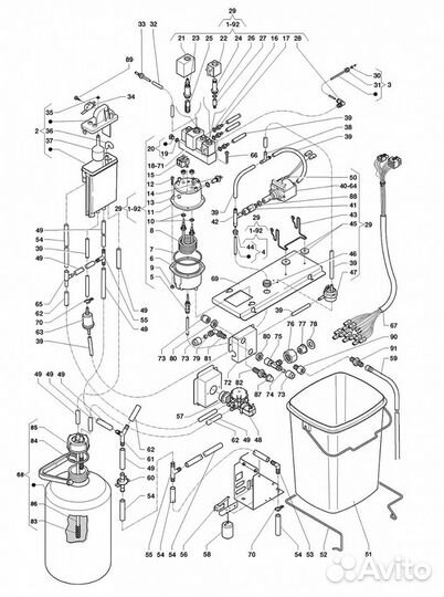 Запчасти для кофейных автоматов Necta, Уникум