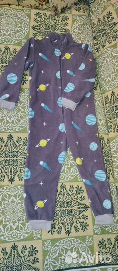 Флисовый комбинезон