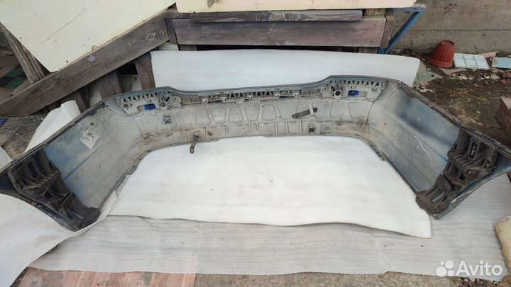 Бампер задний mercedes W221