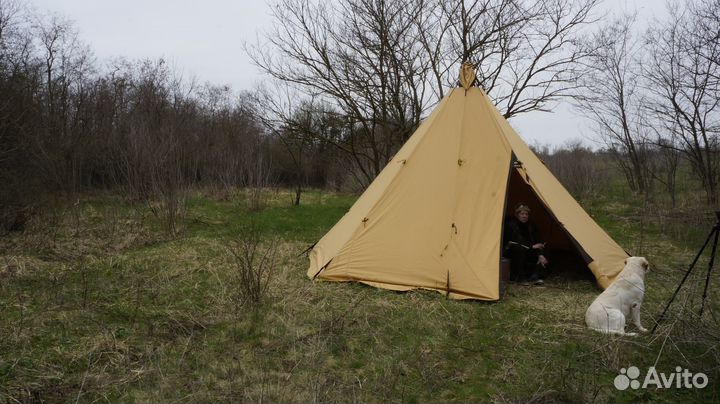 Палатка Tentipi (Швеция) с печью winnerwell(США)