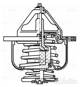 Термостат для а/м Mazda 3 Axela LT2549 LT2549