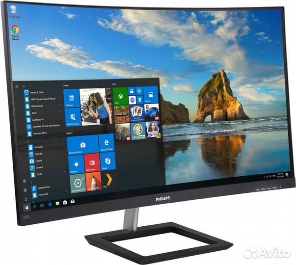 Большой монитор Philips 32