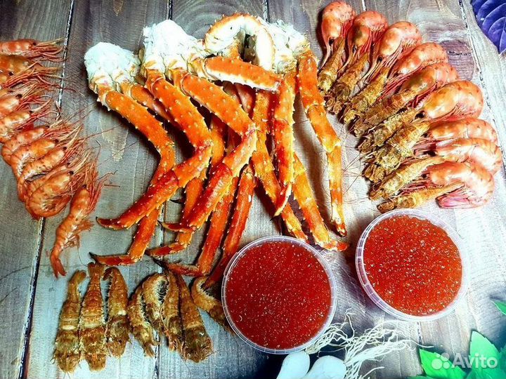 Красная икра / Морепродукты оптом и в розницу