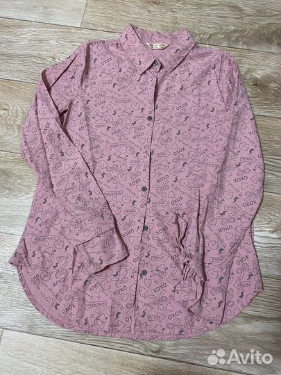 Рубашка для девочки на рост 152