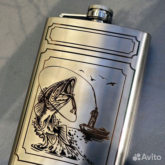 Лазерная гравировка на металле, коже, пластике