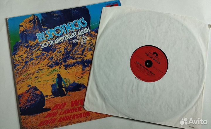 Винтажная виниловая пластинка LP The Spotnicks 20t