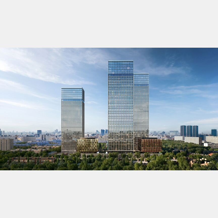 1-к. квартира, 43,3 м², 25/55 эт.