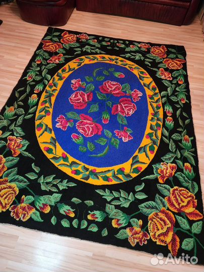 Ковёр, Винтаж,шерсть 100