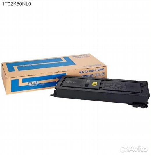Тонер-картридж Kyocera TK-685 Лазерный Черный 2000