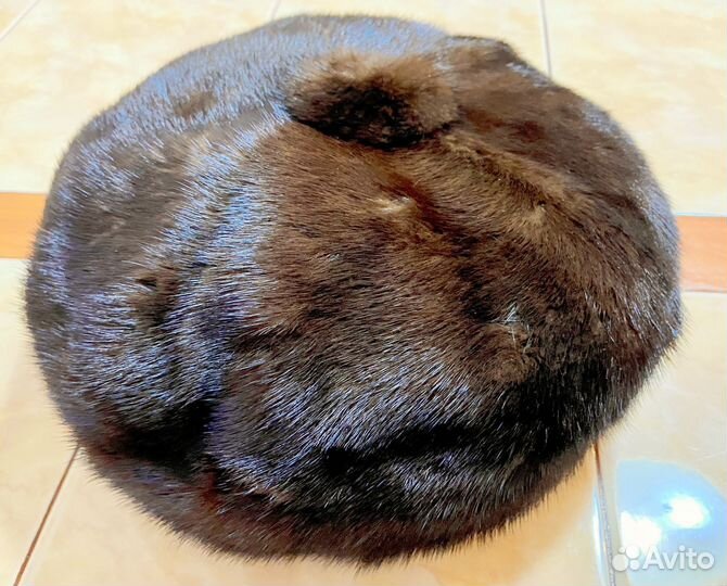 Берет норковый