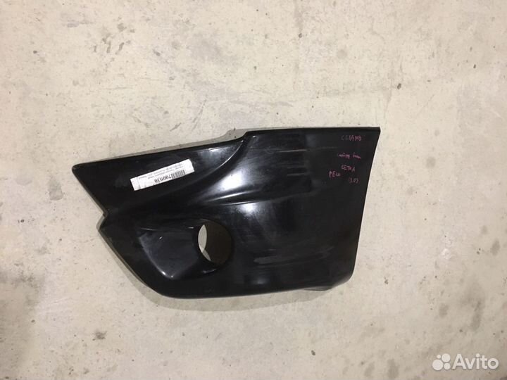 Накладка бампера Mitsubishi Outlander 3